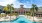 Resort-style swimming pool	